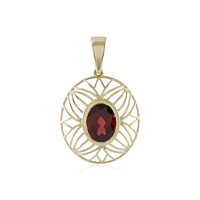 9K Mozambique Garnet Gold Pendant (Ornaments by de Melo)