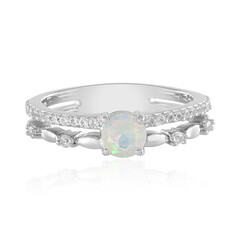 Welo Opal Silver Ring