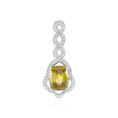 14K Sphene Gold Pendant (AMAYANI)