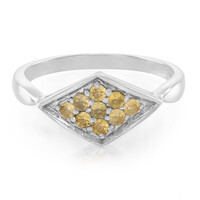 AAA Spessartite Silver Ring