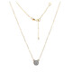 18K IF (D) Diamond Gold Necklace (Annette)