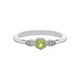 Arizona Peridot Silver Ring