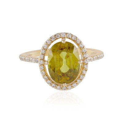 14K Sphene Gold Ring (AMAYANI)