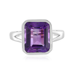 Siberian Amethyst Silver Ring