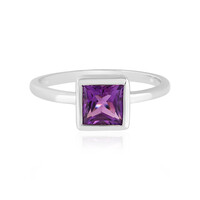 Moroccan Amethyst Silver Ring