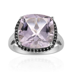 Rose de France Amethyst Silver Ring