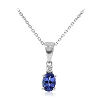 10K AAA Tanzanite Gold Necklace