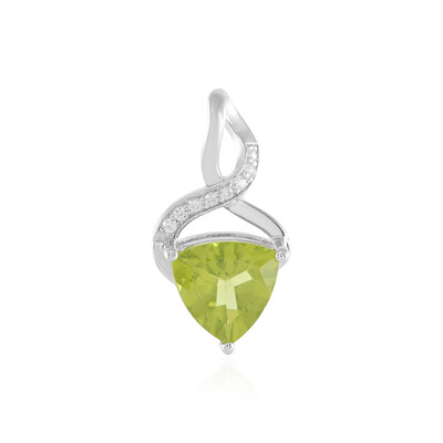 Peridot Silver Pendant