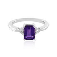 Amethyst Silver Ring