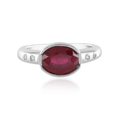 Madagascar Ruby Silver Ring