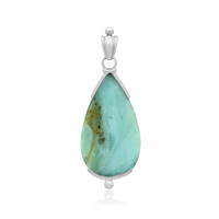 Pacific Chalcedony Silver Pendant