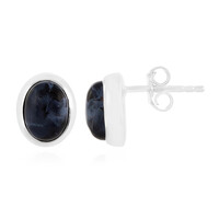 Pietersite Silver Earrings