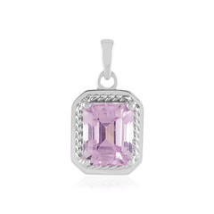 Kunzite Silver Pendant