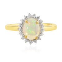 Welo Opal Silver Ring