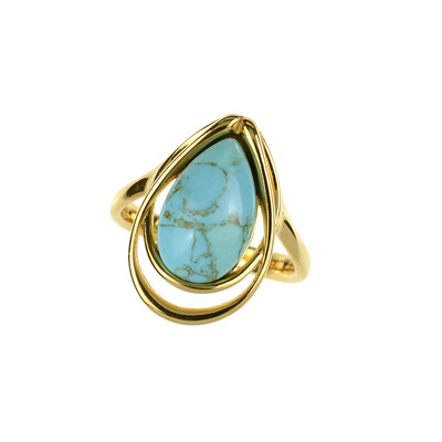 Turquoise Silver Ring (dagen)