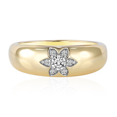 9K SI1 (G) Diamond Gold Ring