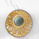 Fuchsite Silver Pendant (dagen)