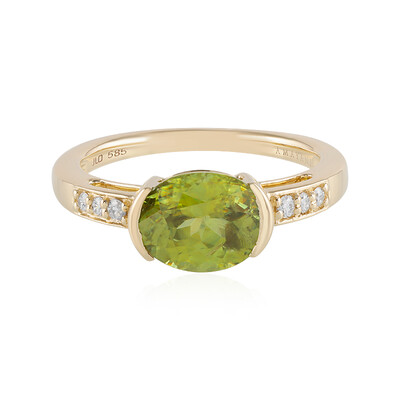 14K Sphene Gold Ring (AMAYANI)