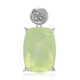 Prehnite Silver Pendant