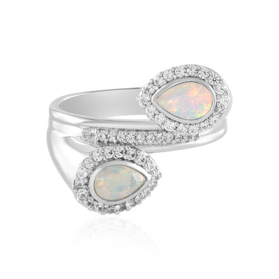 Welo Opal Silver Ring