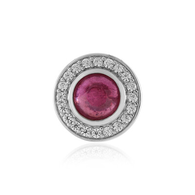 Bemainty Ruby Silver Pendant (MONOSONO COLLECTION)