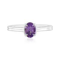 Uruguayan Amethyst Silver Ring