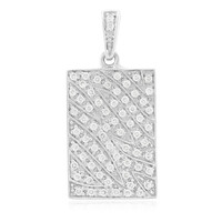 Zircon Silver Pendant