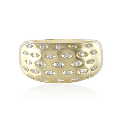 9K I2 (I) Diamond Gold Ring (de Melo)