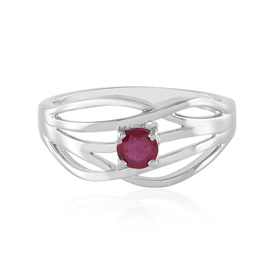 Madagascar Ruby Silver Ring