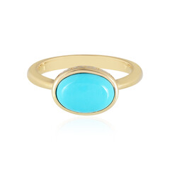 9K Sleeping Beauty Turquoise Gold Ring