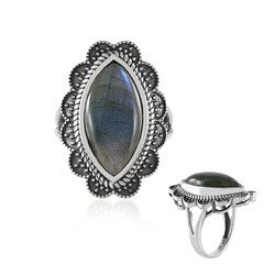 Labradorite Silver Ring