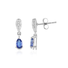 Nepal Kyanite Silver Earrings