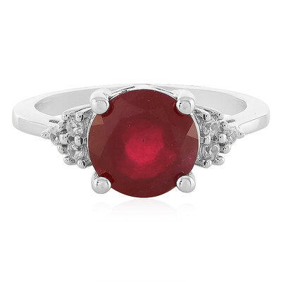 Madagascar Ruby Silver Ring