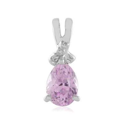 Kunzite Silver Pendant