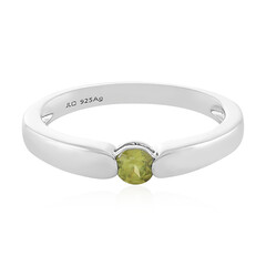 Sphene Silver Ring