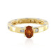 Brandy Citrine Silver Ring