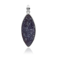 Grape Agate Silver Pendant