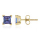 9K Tanzanite Gold Earrings