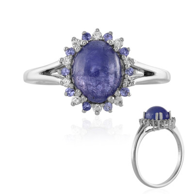 Tanzanite Silver Ring