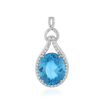 18K Marambaia Topaz Gold Pendant (AMAYANI)