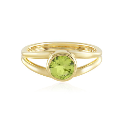 Peridot Silver Ring