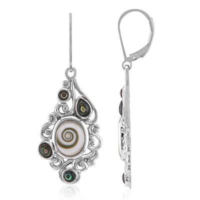 Shiva Eye Silver Earrings (Art of Nature)