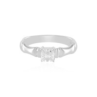 Zircon Silver Ring