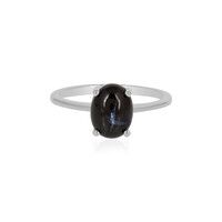 Indian star diopside Silver Ring