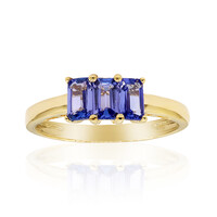 10K AAA Tanzanite Gold Ring