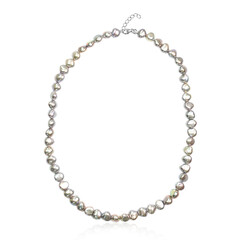 Freshwater pearl Silver Necklace (TPC)