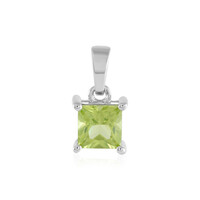 Peridot Silver Pendant