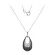 I3 (I) Diamond Silver Necklace