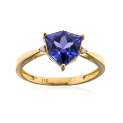 14K AAA Tanzanite Gold Ring (CIRARI)