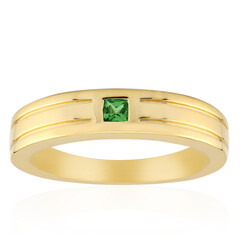 9K AAA Kenya Tsavorite Gold Ring